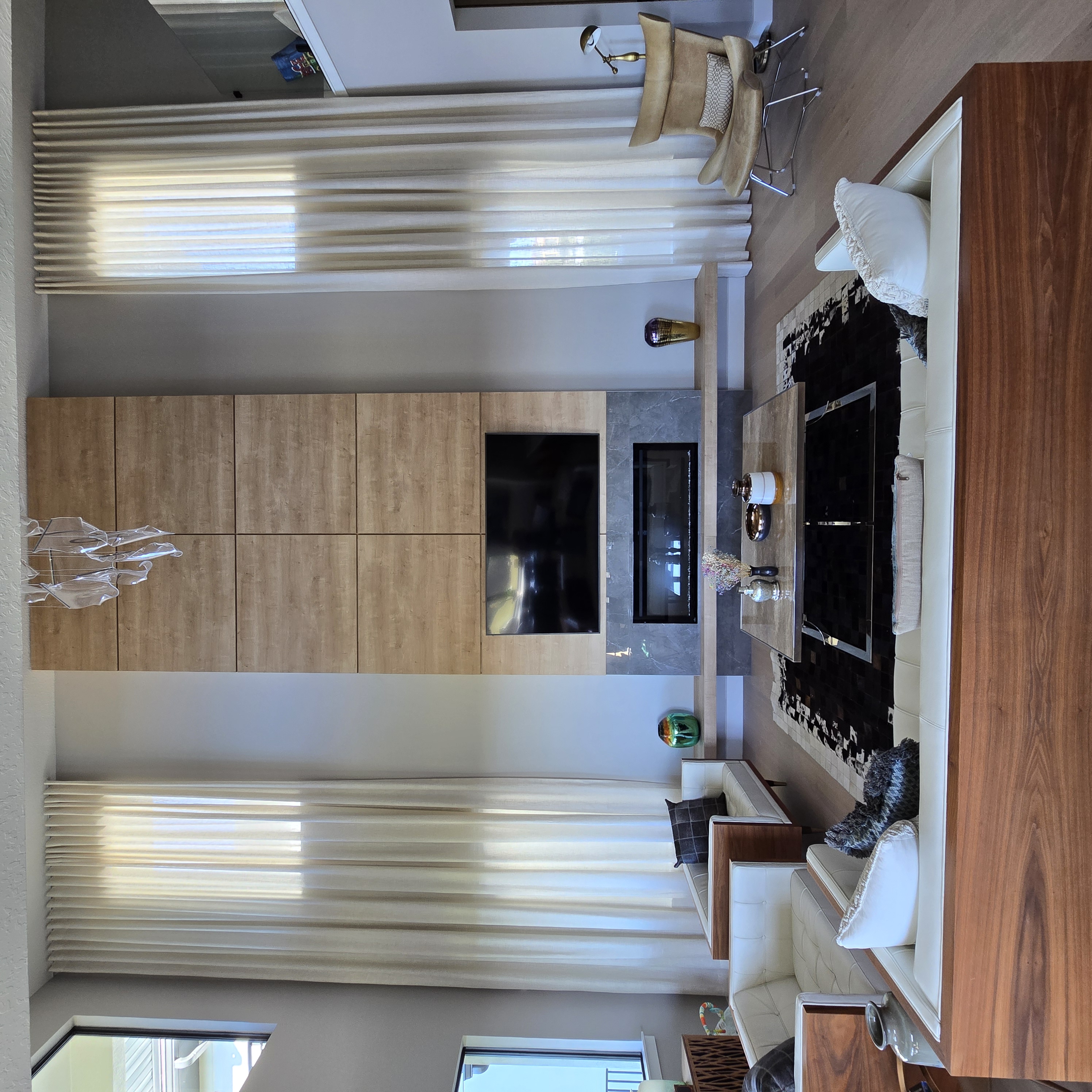 Luxury bedroom curtains