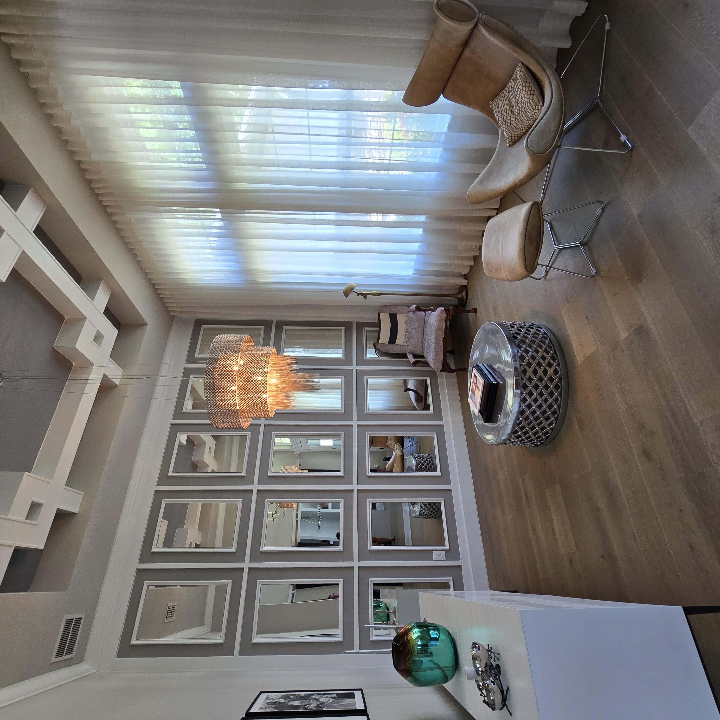 Modern roller shades